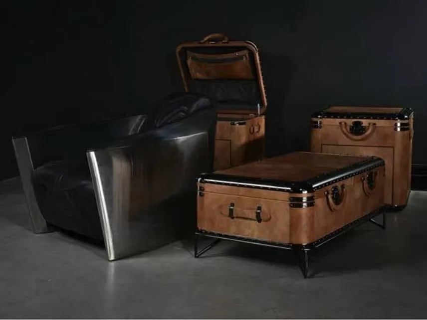 Michael Young tavolino contenitore Vintage