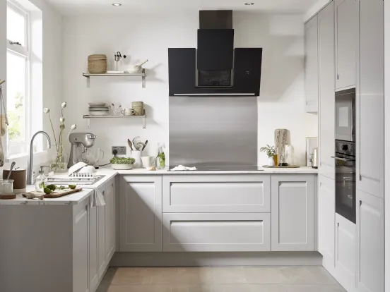 Cucina piccola a U