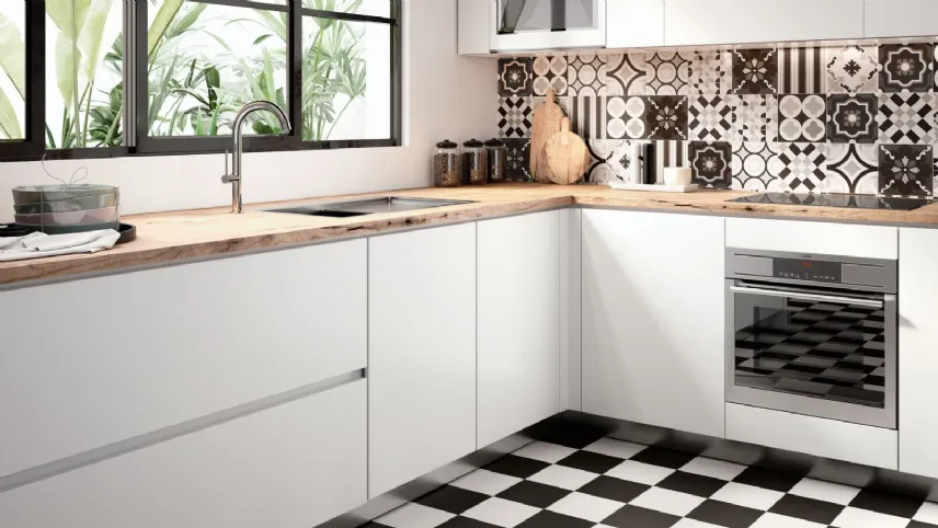 Patchwork Black&White di Ceramica Sant'Agostino