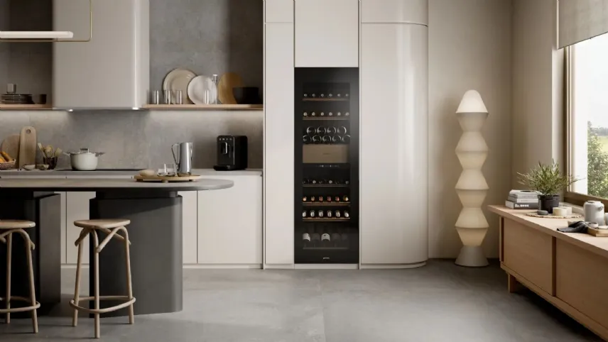Colonna vini da incasso di Smeg