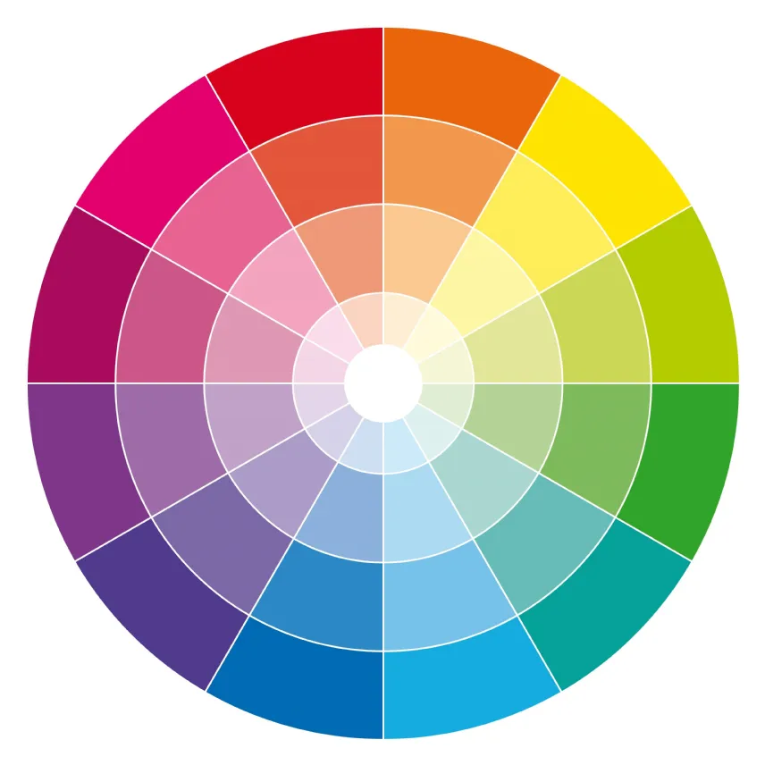 Tavola dei colori