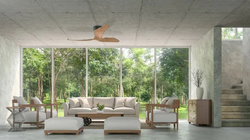 Aeratron - Il design moderno e minimalista del ventilatore da soffitto FR3