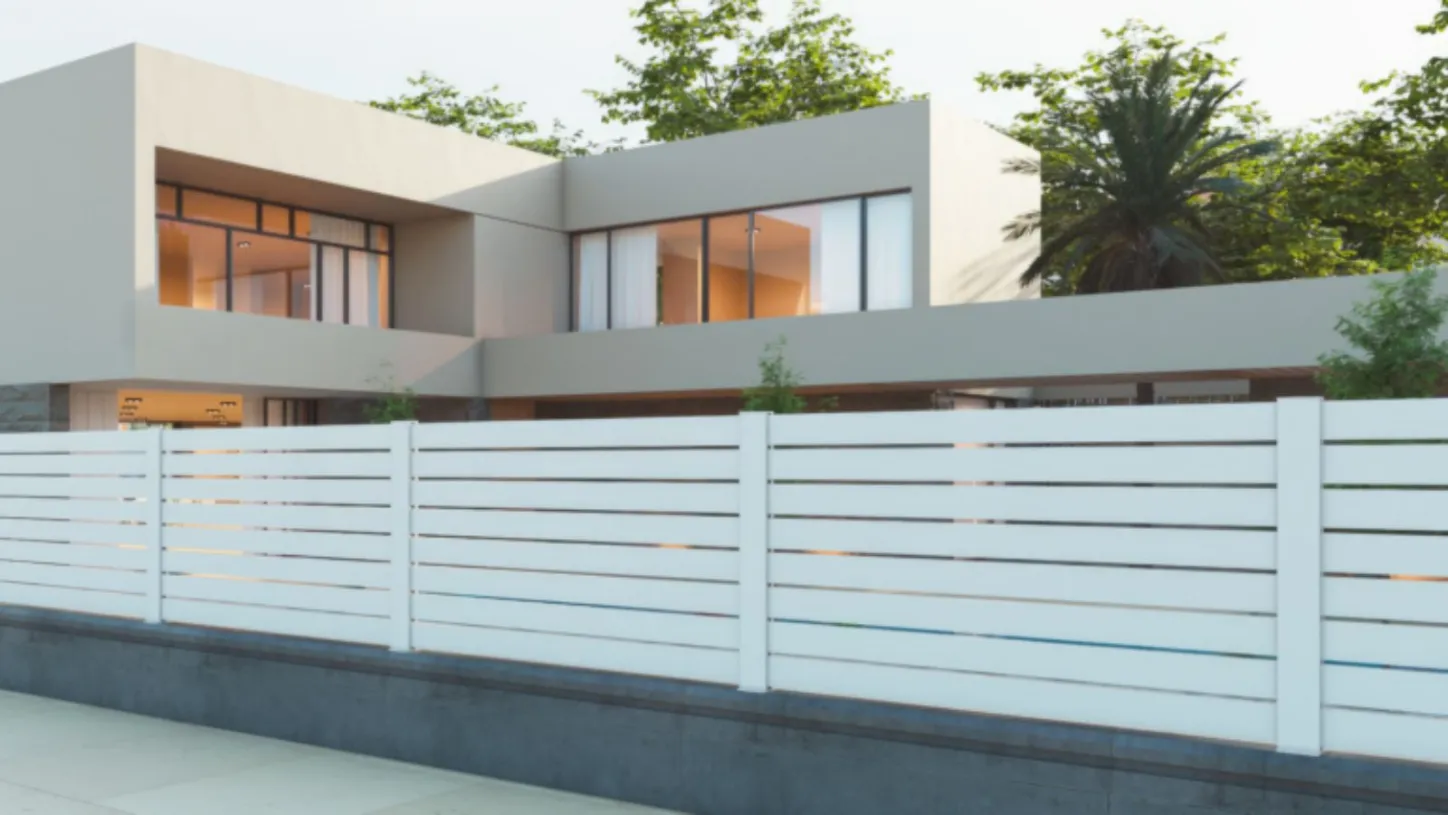 Recinzioni modulari in PVC di Efesto Casa-GullFoss