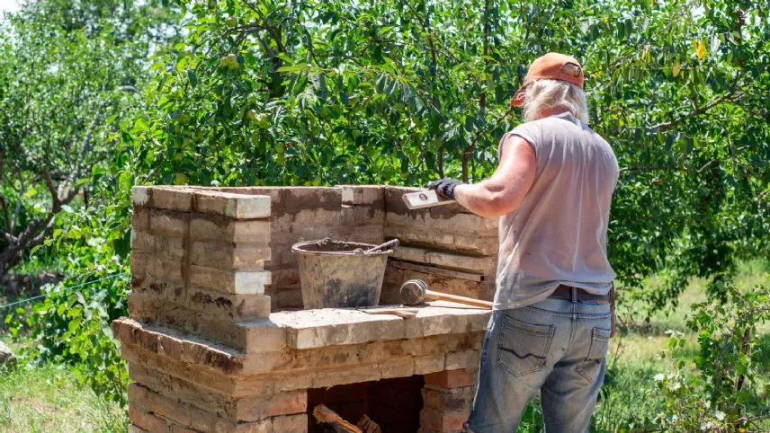 Come si costruisce la struttura del barbecue in muratura