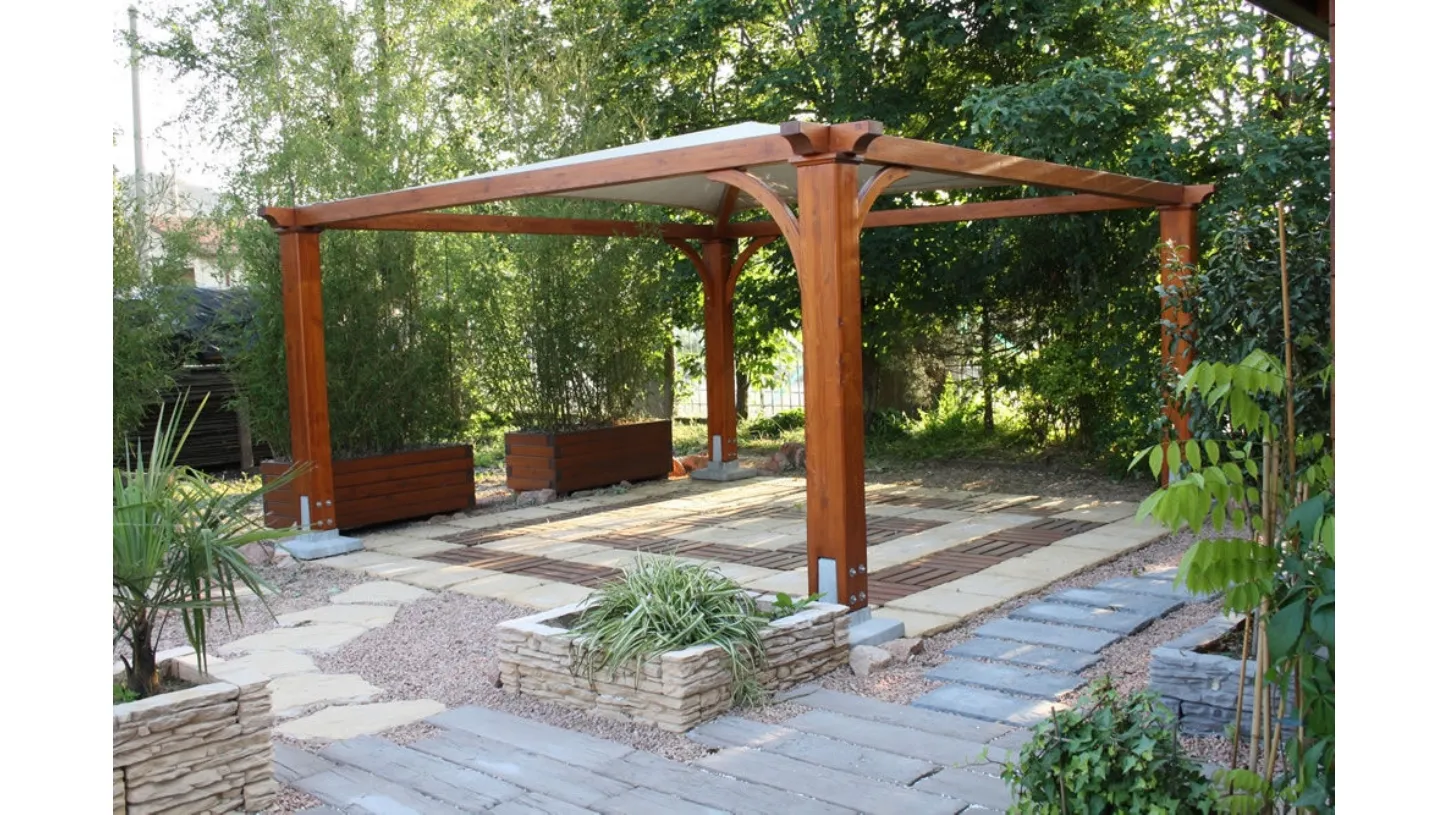 Gazebo in legno