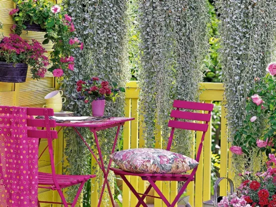 balcone colorato
