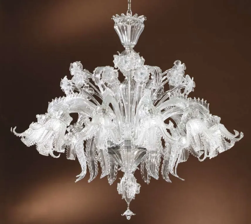 Lampadario di murano classico