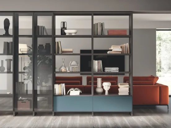 Sistema Parete Fluida di Scavolini