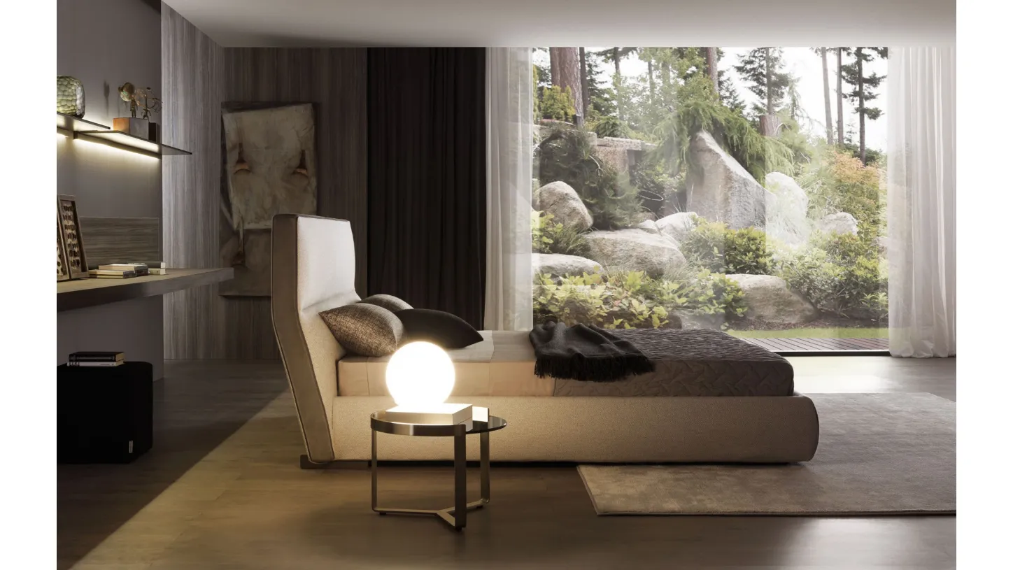 MisuraEmme - Il letto Cosy interpreta la semplicità con linee dinamiche