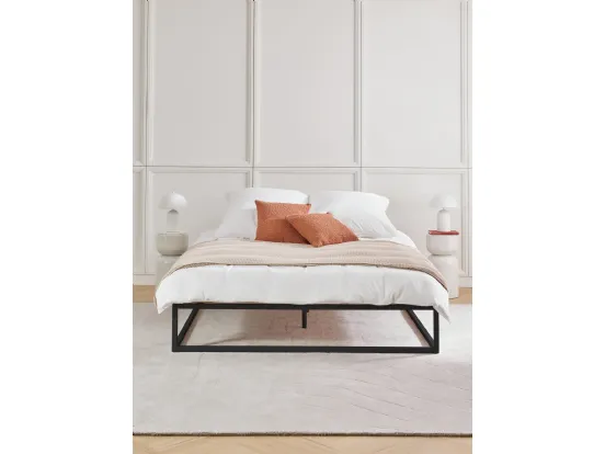 Westwing Collection - Letto in metallo Neptun