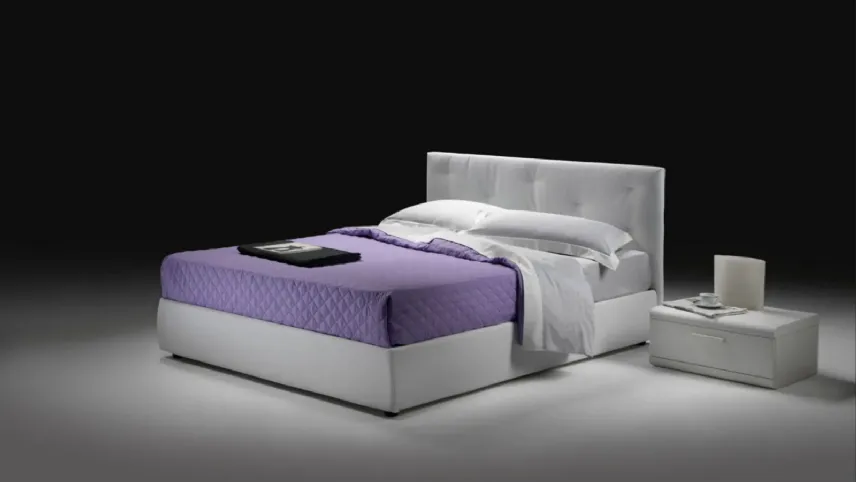 Letto con contenitore Boston di Bemade