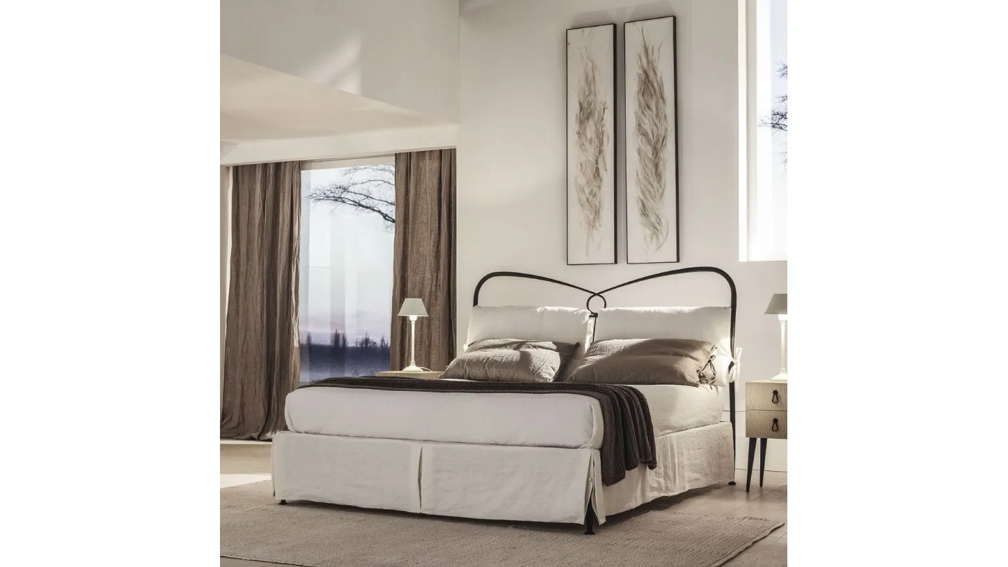 testiera letto cuscino