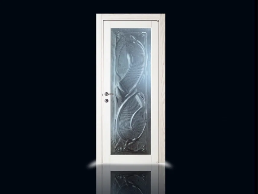 porta classica con vetri casa zen by Bertolotto porte