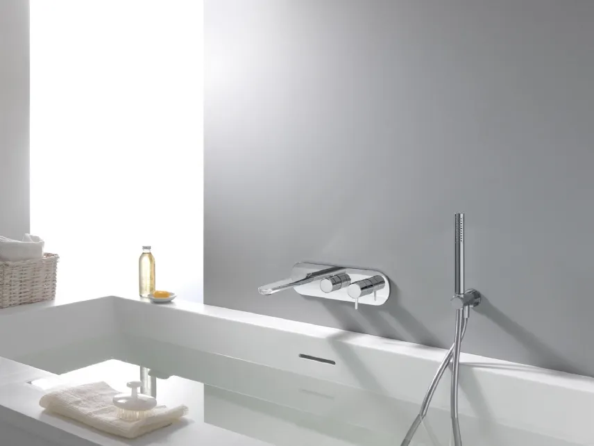 Un miscelatore bagno