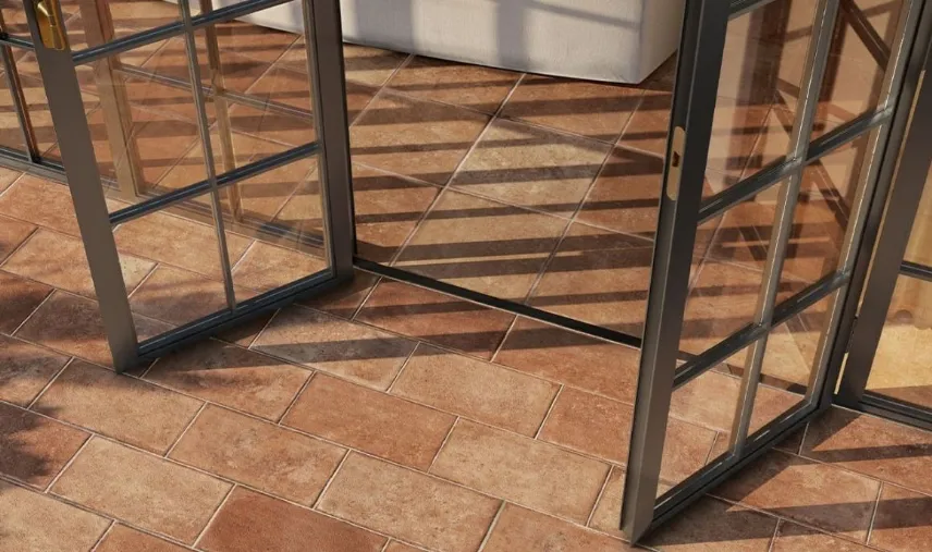 Piastrella Impruneta Antico Out R11 20,3x40,6 Gres esterni effetto cotto anticato