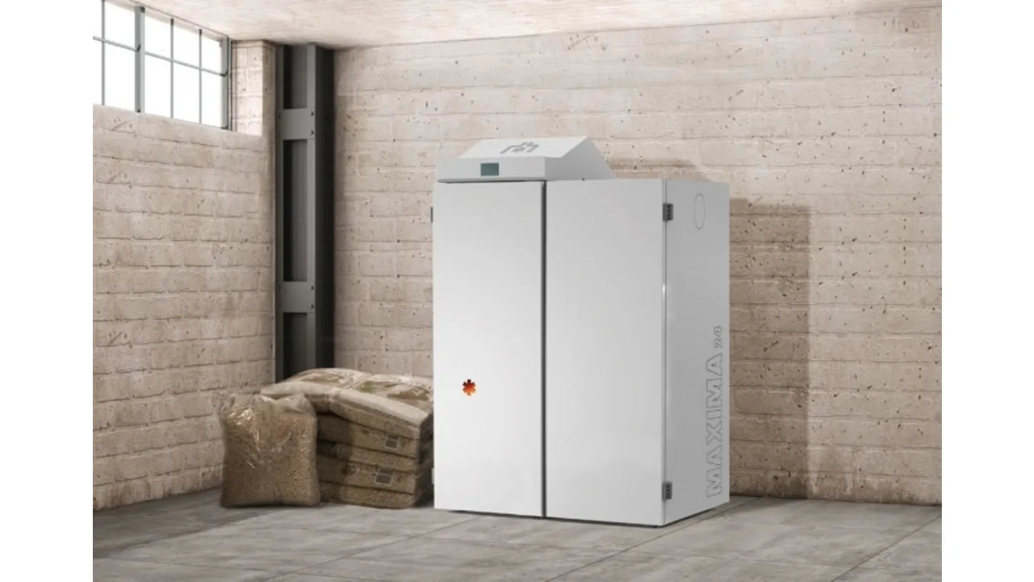 Caldaia a pellet Maxima 14/24 kW.
