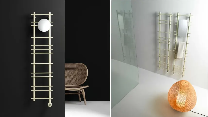 Scaldasalviette elettrico Hashi di Antrax