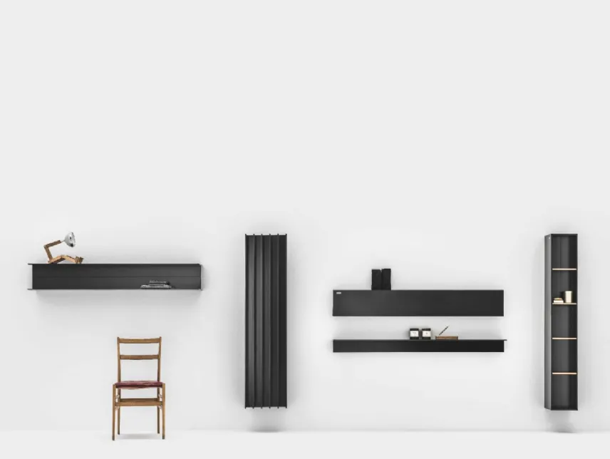 Serie T della Collezione Griffe di Antrax, un solo profilo in alluminio per disegnare il tuo ambiente 