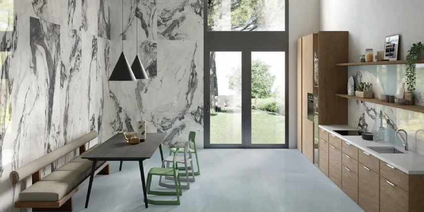 Gres porcellanato effetto marmo Unique Marble di Provenza