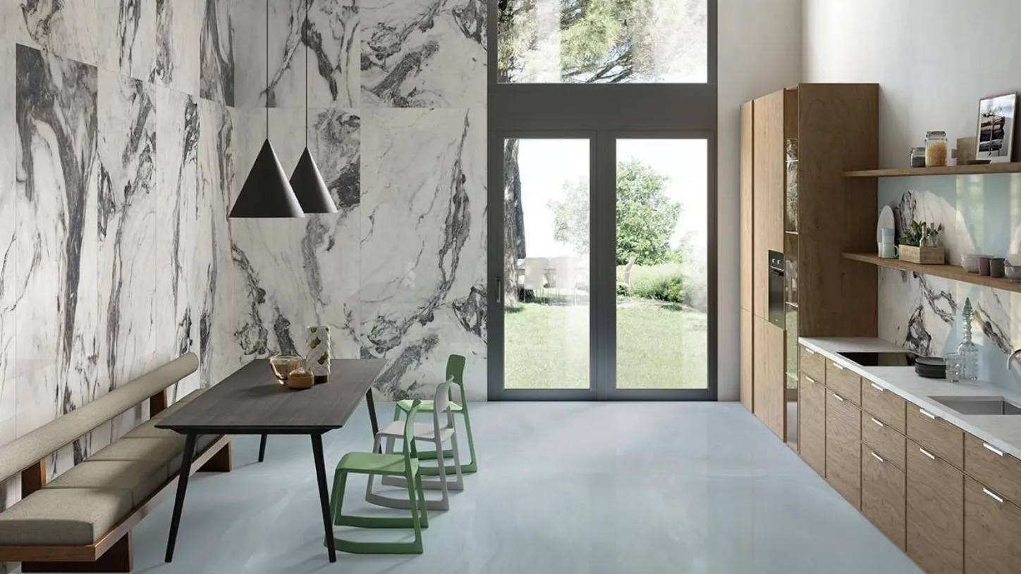 Gres porcellanato effetto marmo Unique Marble di Provenza