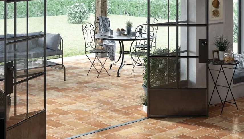 Piastrelle effetto cotto - collezione Tuscany by Ceramica Rondine