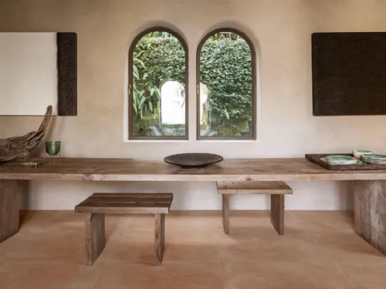 Collezione Slow di Marazzi - Gres effetto cotto