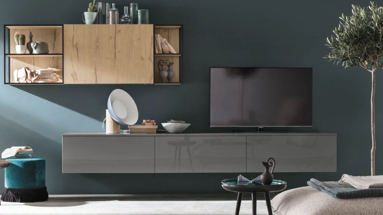 Arredo living di Stosa Cucine, sistema Infinity
